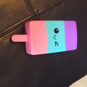 Color full ice cream container